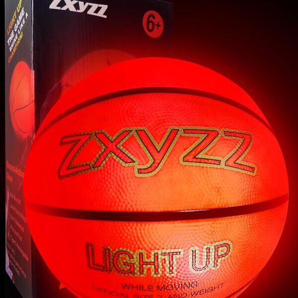 Rechargeable Glow in the Dark Basketball, LED Light Up Basketball with Accessories, Cool Toys for Birthday Easter Gifts Ideal, Stuff Ages for 8 9 10 11 12 13 14 15 Years Old...