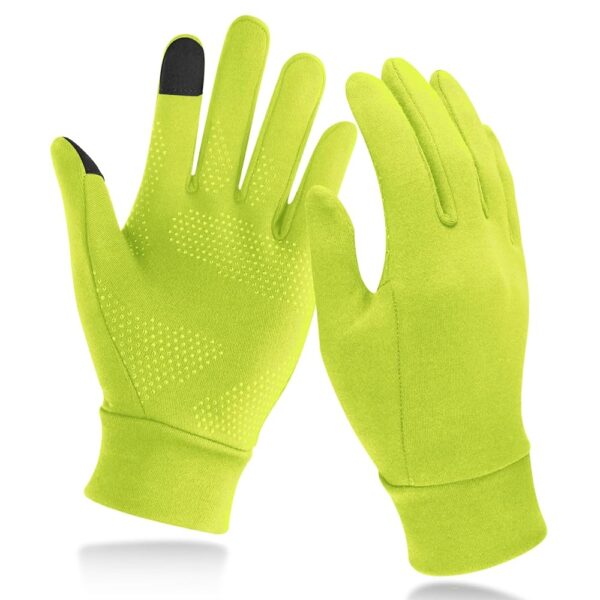 Unigear Lightweight Running Gloves, Touch Screen Anti-Slip Warm Gloves Liners for Cycling Biking Sporting Driving for Men Women