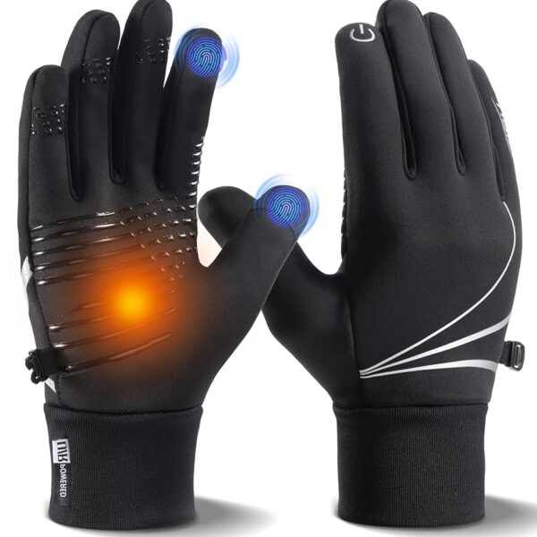 Winter Gloves for Men Women, Warm Thermal Windproof Touchscreen Non-Slip